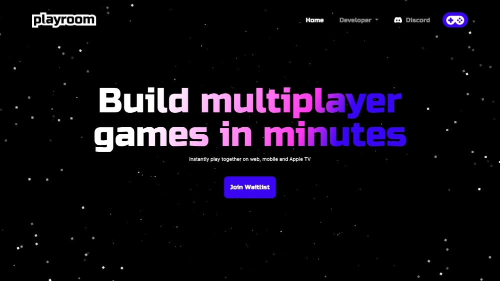 Playroom - for developers to create multiplayer games easily.